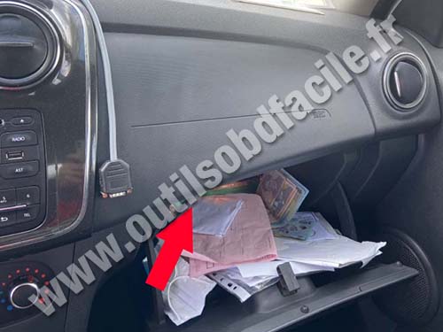 Dacia Logan - Côté passager