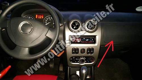 Dacia Sandero tableau de bord