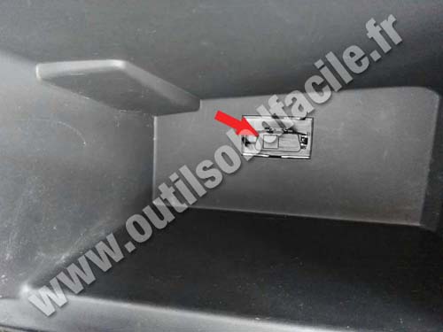 Dacia Sandero 2 - Boite à gants