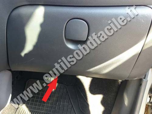 Daewoo Matiz - Boite à gants