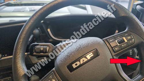 DAF XD - Tableau de bord conducteur