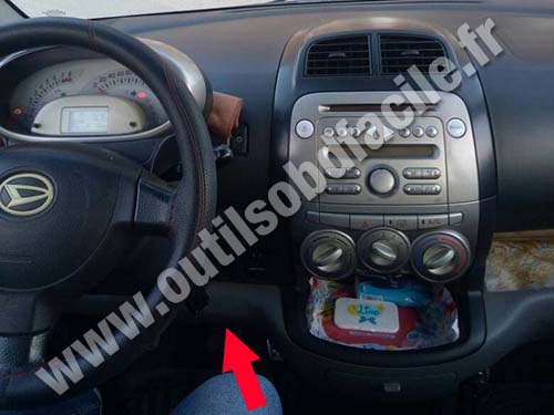 Daihatsu Sirion - Tableau de bord