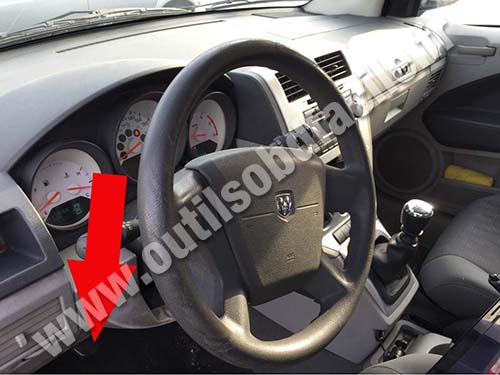 Dodge Caliber Tableau de bord