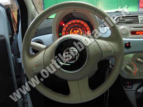 Fiat 500 tableau de bord