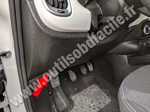 Fiat 500L - Pédalier