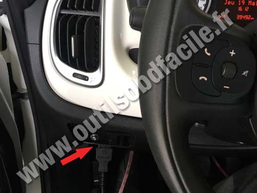 Fiat 500L - Tableau de bord