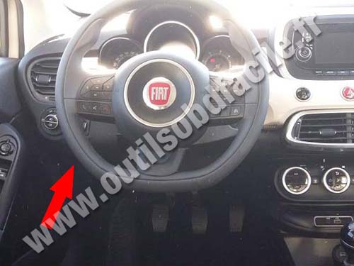 Fiat 500 X - Tableau de bord