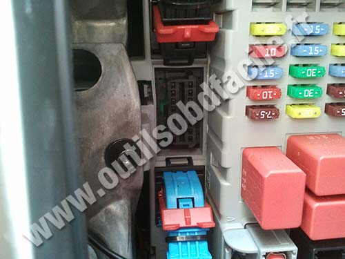 Fiat Croma 2 connecteur / prise OBD