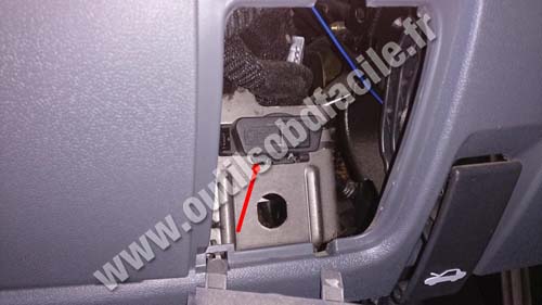 Fiat Ducato connecteur OBD 2