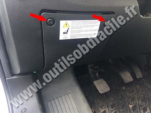 Fiat Ducato - Cache plastique