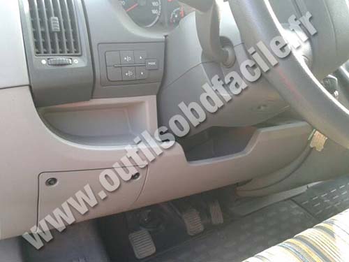 Fiat Ducato boîte à fusibles