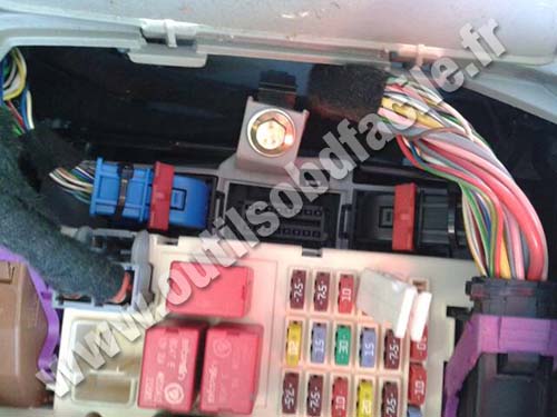 Fiat Ducato prise diag OBD