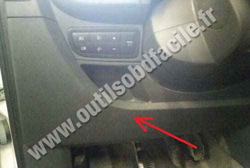 Fiat Fiorino boite à fusible