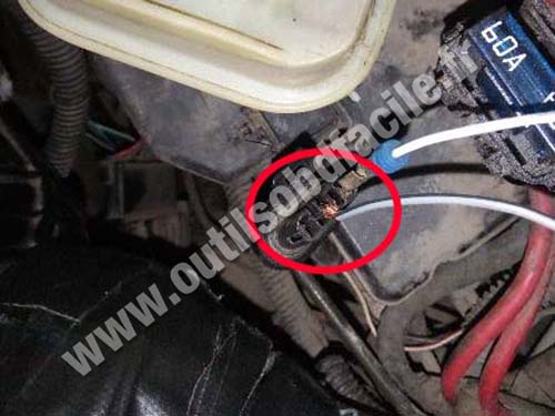 Fiat Marea - Prise de diagnostic