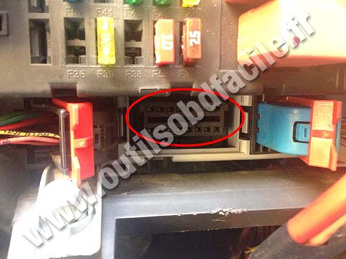 Fiat Palio - Prise OBD