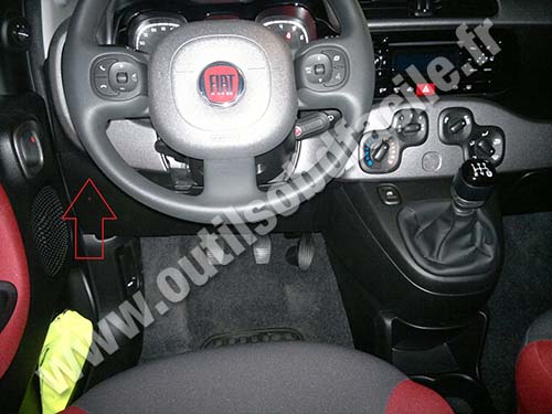 Fiat Panda 3 tableau de bord