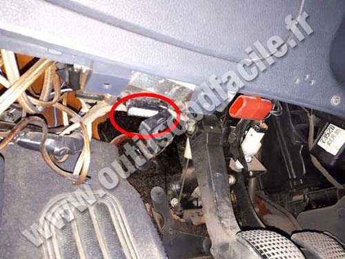 Fiat Punto - Prise OBD