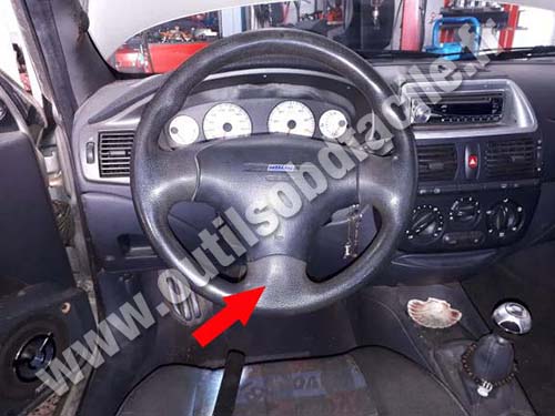 Fiat Punto - Tableau de bord