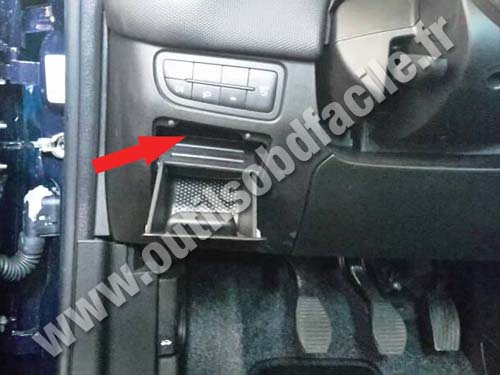 Fiat Punto 3 - Vide poche conducteur