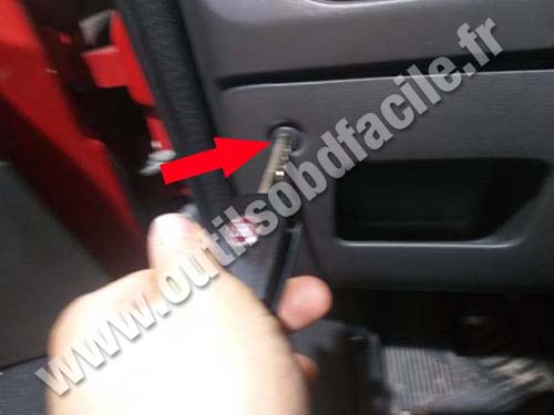Fiat Punto - Cache plastique