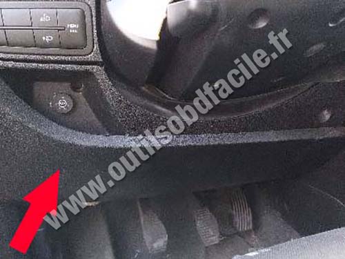 Fiat Qubo - Cache plastique