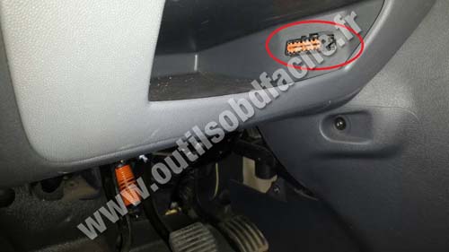 Fiat Scudo - Prise OBD