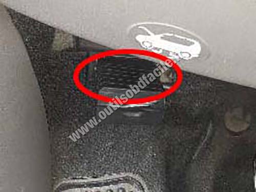 Fiat Seicento - Prise OBD