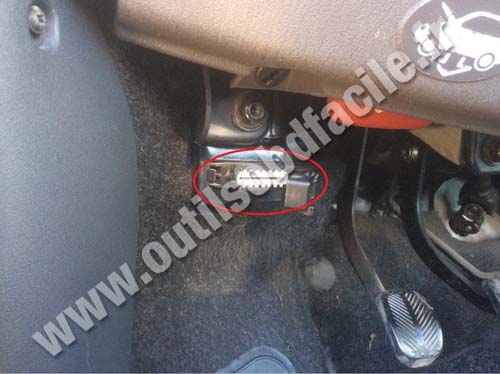 Fiat Seicento prise OBD2