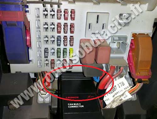 Fiat Siena prise OBD