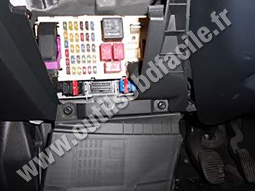 Fiat Stilo prise diagnostic OBDII