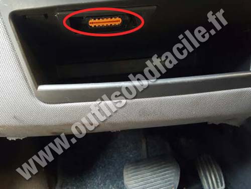 Fiat Ulysse - Connecteur OBD