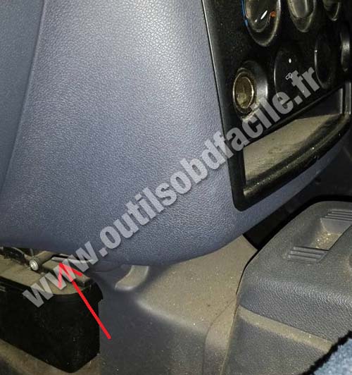 Ford Connect console centrale
