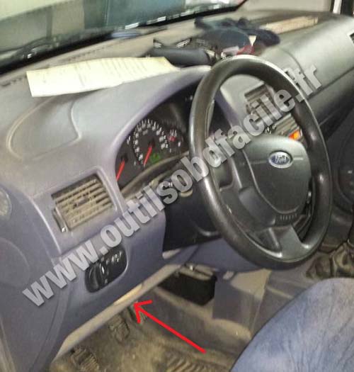 Ford Connect tableau de bord