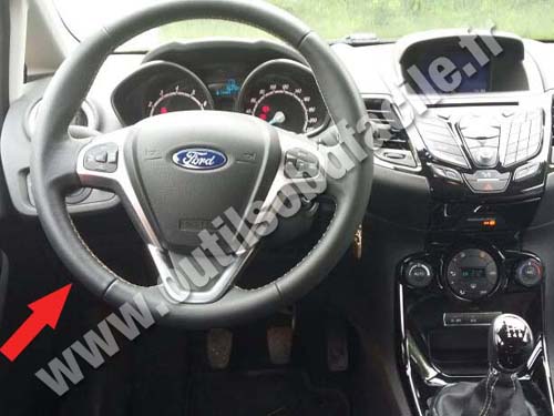 Ford Fiesta VI - Tableau de bord