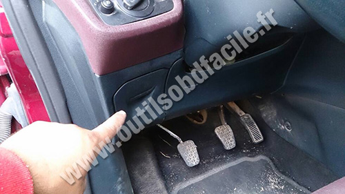 Ford Fiesta commande des phares