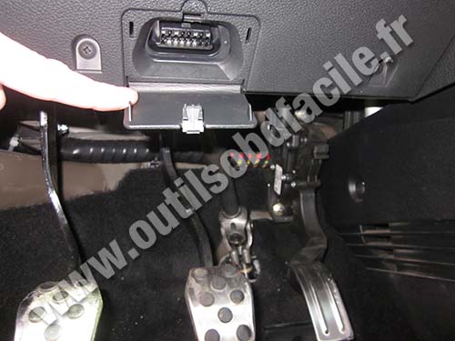 Ford Fiesta connecteur OBD