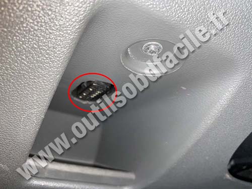 Ford Focus prise/connecteur OBD2