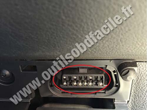 Ford Galaxy prise OBD II