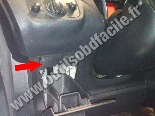 Ford Galaxy - Vide poche