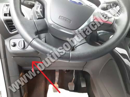 Ford Kuga sous le volant