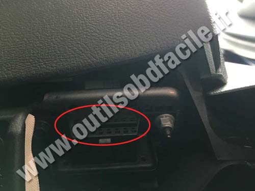 Ford Mondeo 4 RHD Connecteur OBD 2