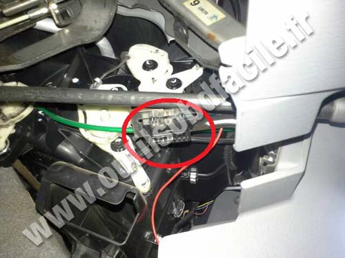 Ford Ranger connecteur OBD2