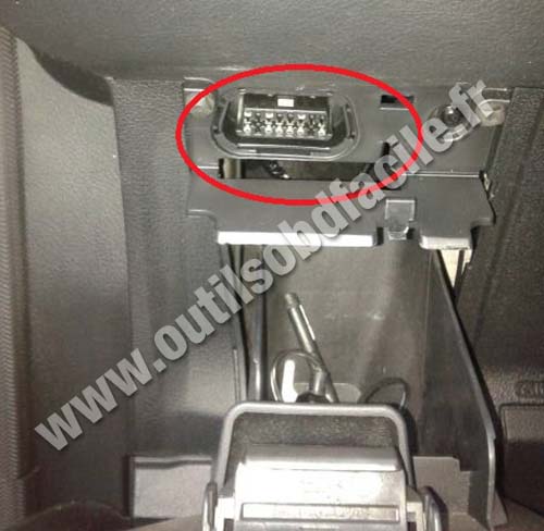 Ford S-Max connecteur OBD