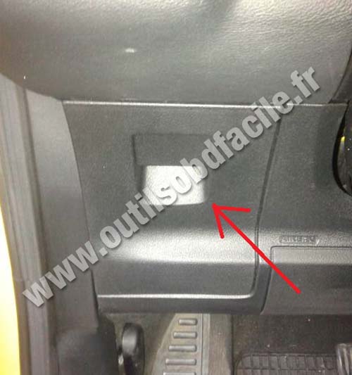 Ford S-Max vide poche