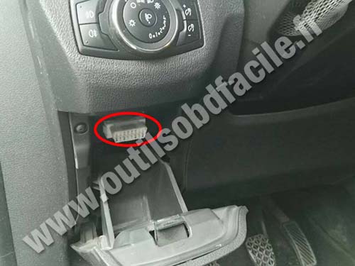 Ford Tourneo Courier - Prise OBD