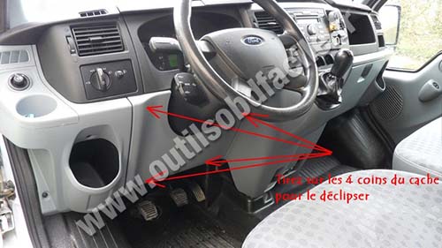 Ford Transit tableau de bord