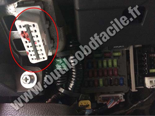 Honda Accord prise OBD2