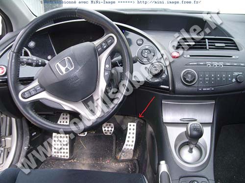 Honda Civic 8 tableau de bord