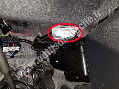 Honda Jazz - Prise OBD II
