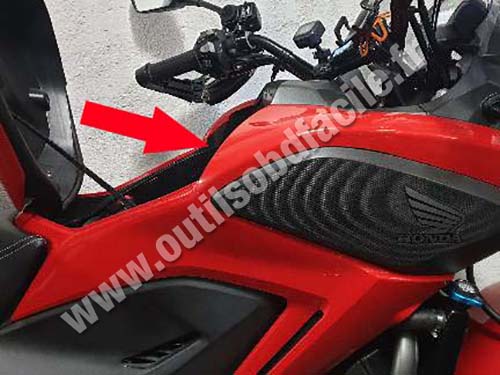 Honda NC700 - Vide poche